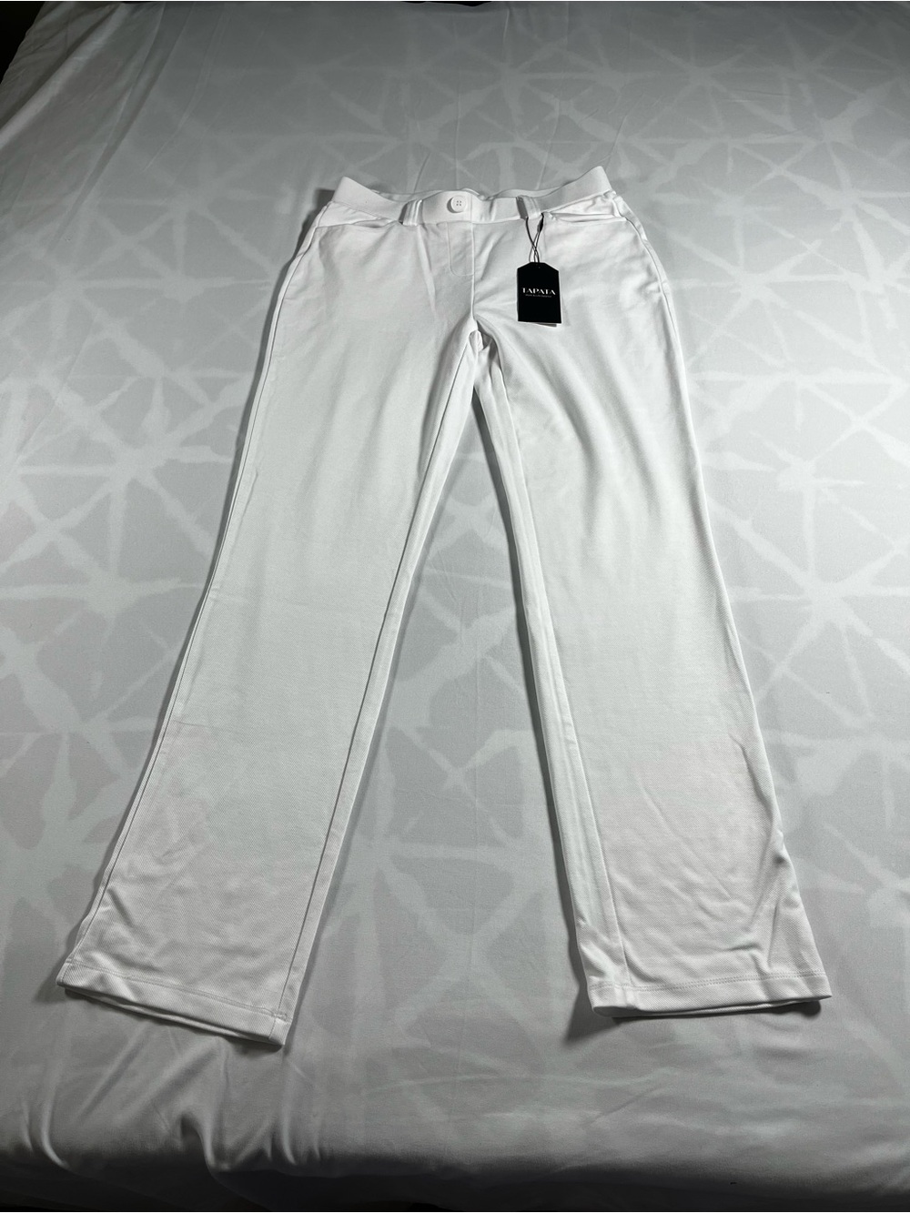 Tapata Women’s 30” Size Small White Pants/Leggings NWT Stretchy